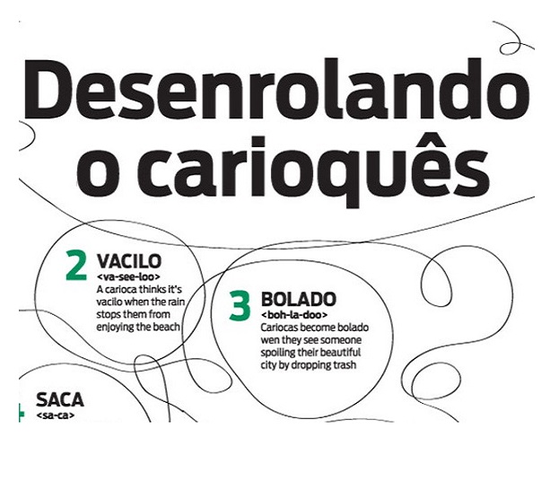 O falar carioca ensinado via internet