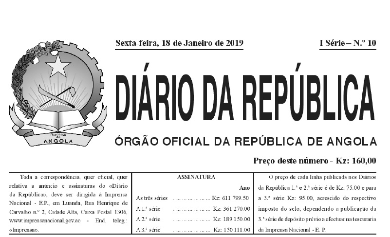 Angola padroniza a escrita e a leitura dos grandes números