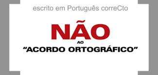 Acordo ortográfico? Revogar, claro!