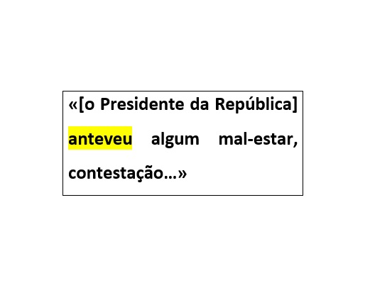 Ai o "anteveu"...