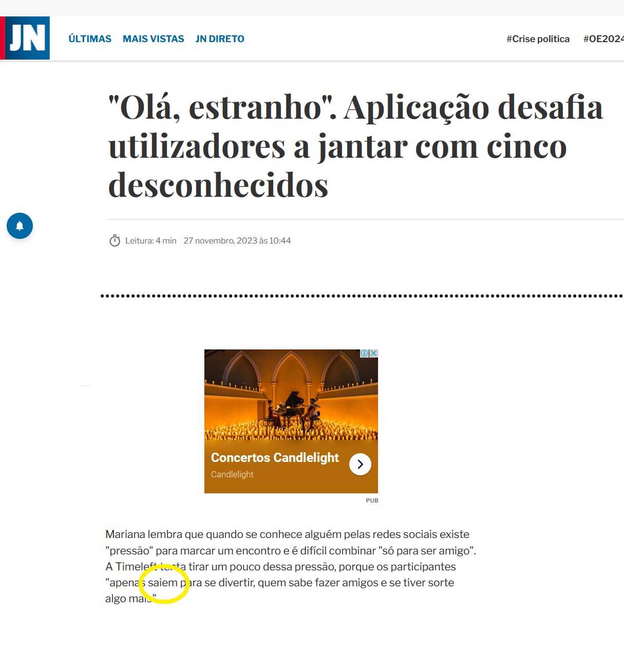 <i>Sair</i> e as suas singularidades