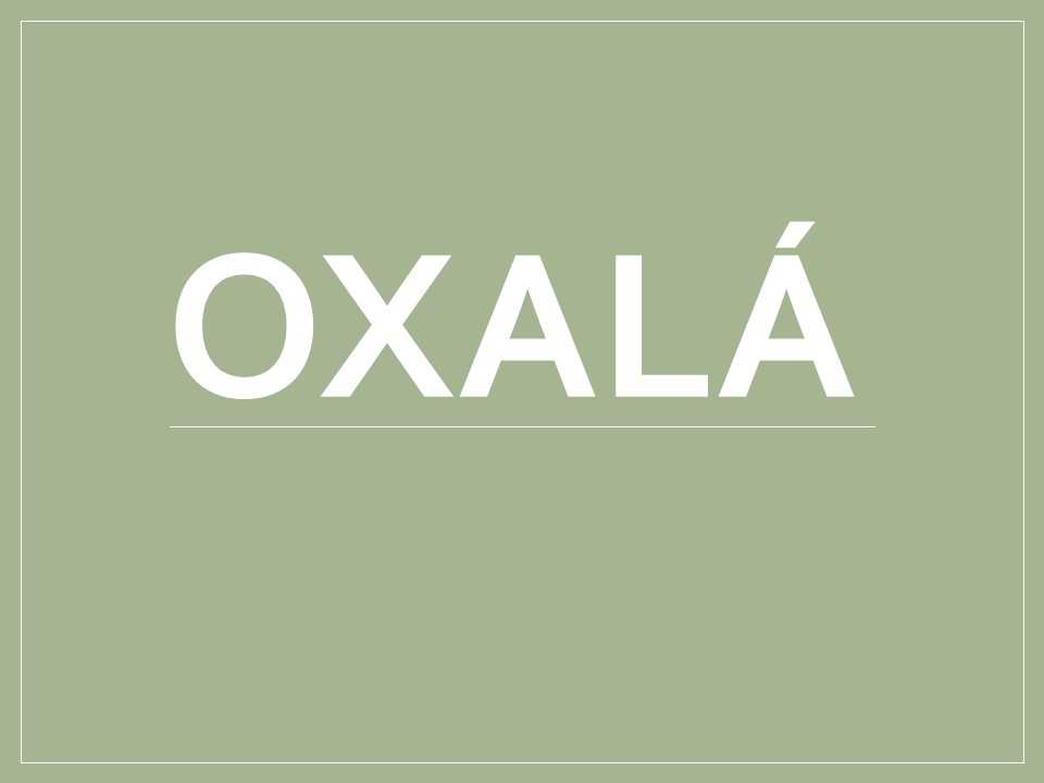 Oxalá