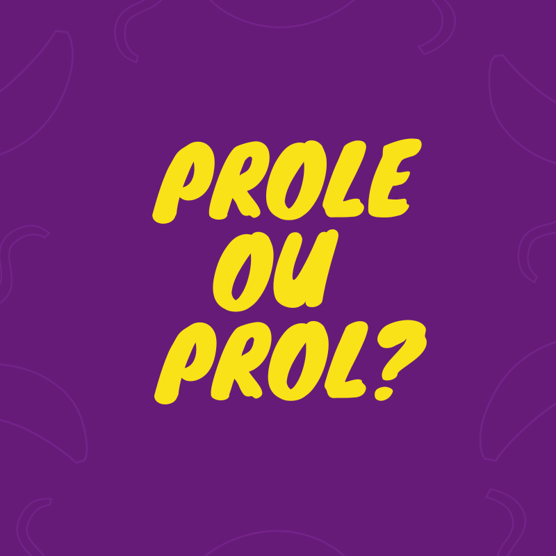 Tudo em prol da prole