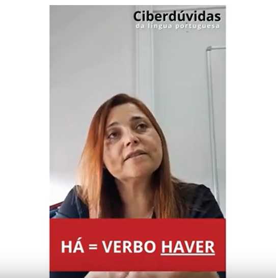 Vídeo 1 – Quando se usa <i>há</i> com <i>h</i>?