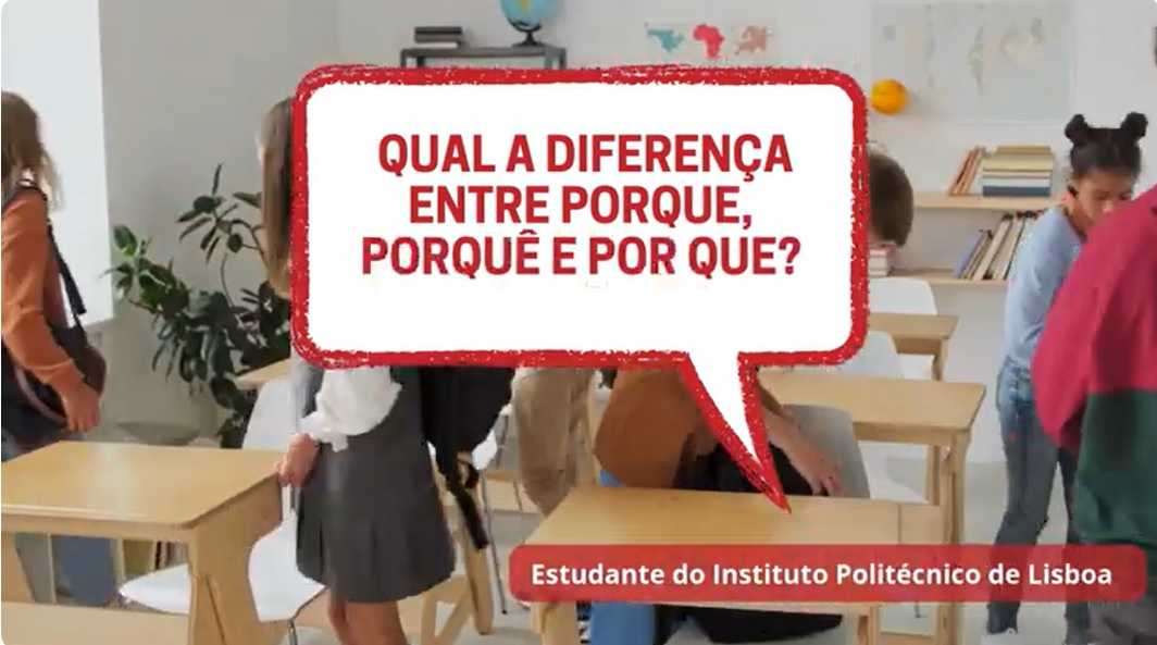  Vídeo 27 – Qual a diferença entre <i>porque, porquê</i> e <i>por que</i>?