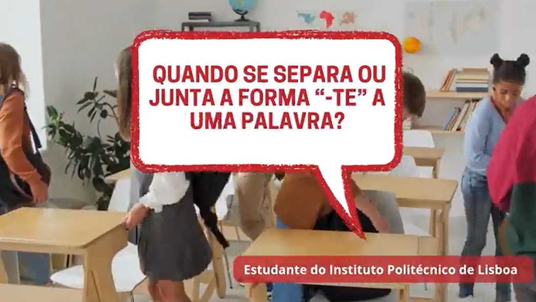 Vídeo 31 – Quando se separa ou junta a forma <i>-te</i> num verbo?