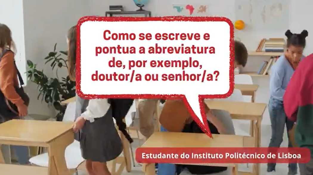 Vídeo 33 – Como se escreve e pontua a abreviatura de, por exemplo, <i>doutor/a</i> ou <i>senhor/a</i>?
