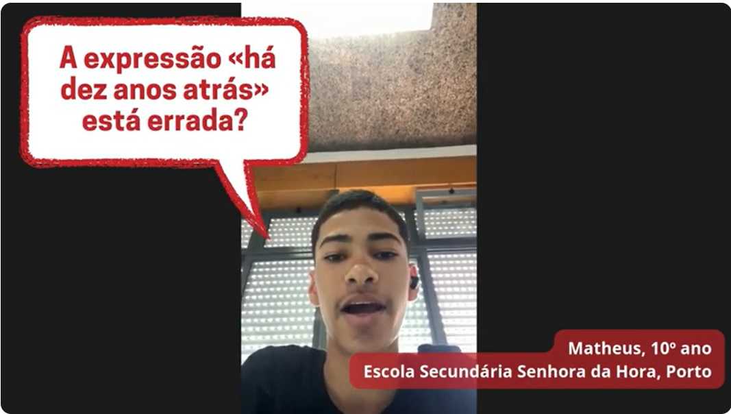 Vídeo 36 – Há erro em «há dez anos atrás»?